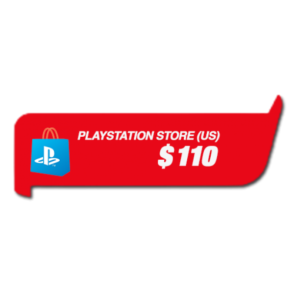 PlayStation Store US - 110 USD - Digital Gift Card [UNITED STATES]