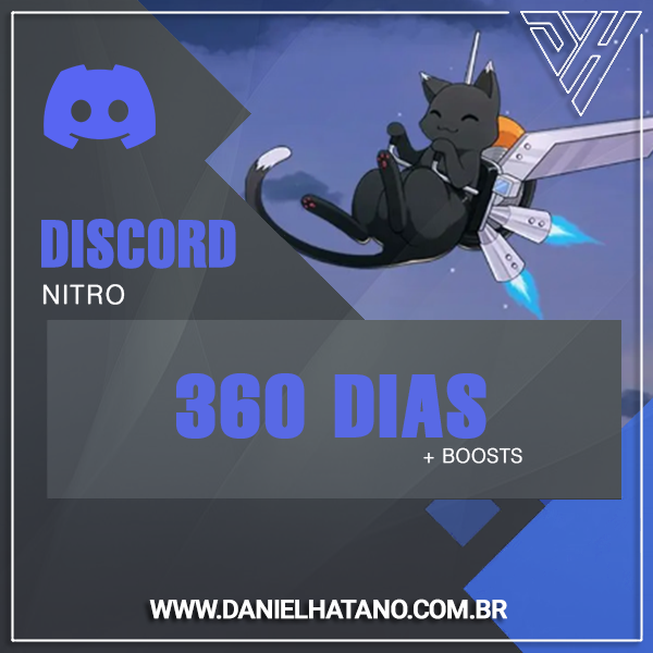Discord Nitro - 360 Dias + Boosts