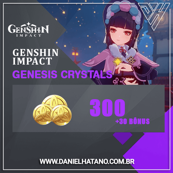 Genshin Impact | 300 + 30 Genesis Crystals