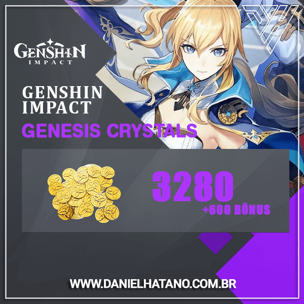 Genshin Impact | 3280 + 600 Genesis Crystals