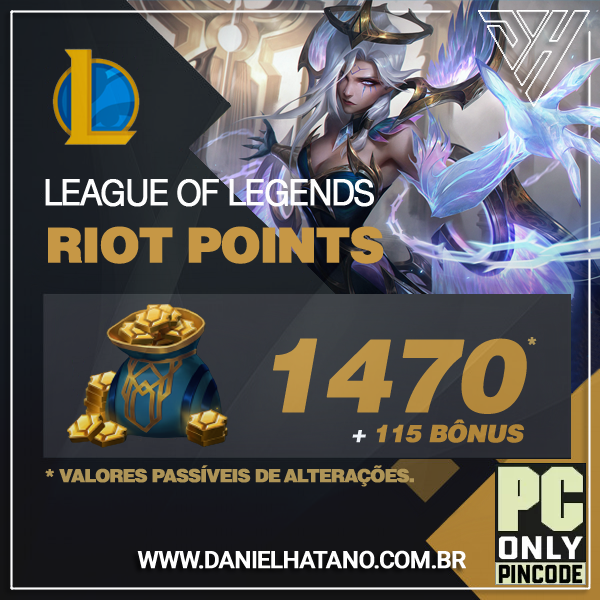 League of Legends - 1470 Riot Points