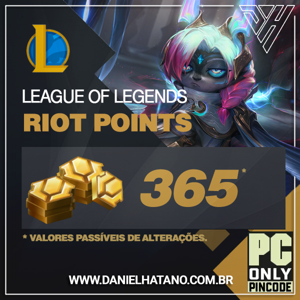League of Legends | 365 Riot Points