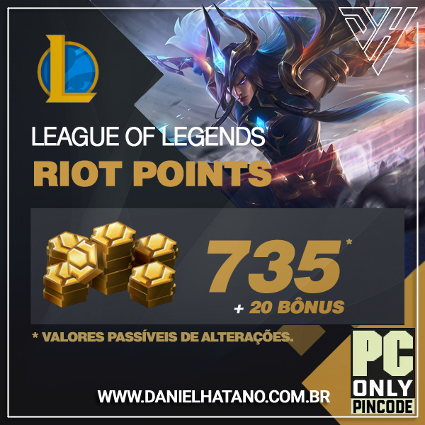 League of Legends - 735 Riot Points