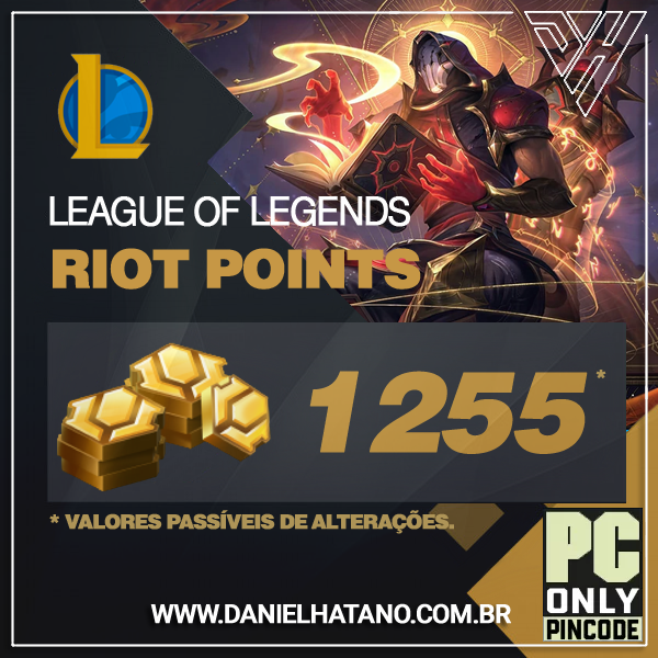 League of Legends - 1255 Riot Points