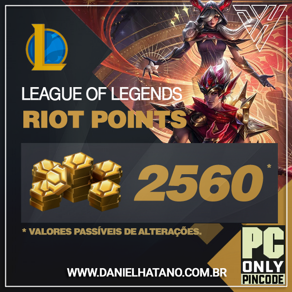 League of Legends - 2.560 Riot Points