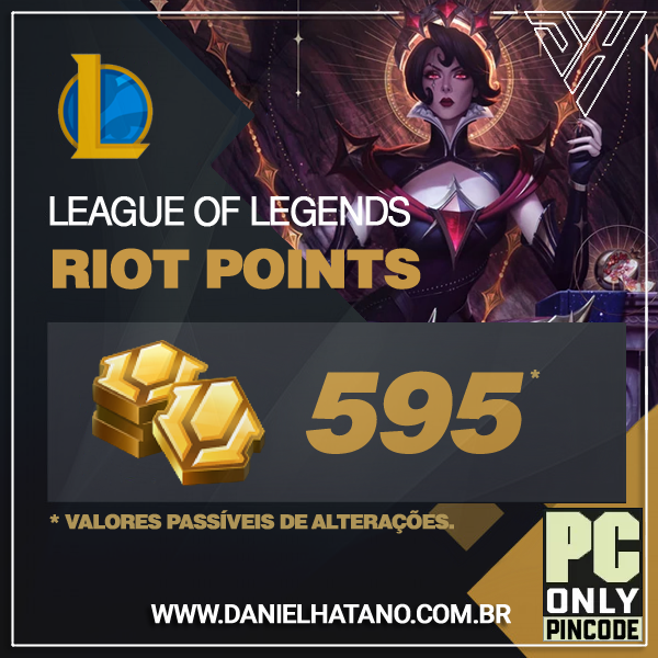 League of Legends - 595 Riot Points