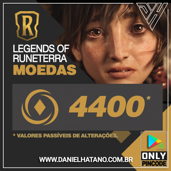 [ANDROID] Legends of Runeterra - 3.930 Moedas + 470 Bônus