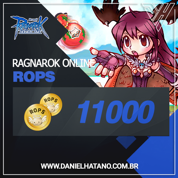 Ragnarok Online - Pacote de 11.000 ROPS