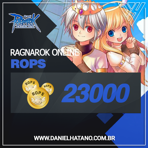 Ragnarok Online - Pacote de 23.000 ROPS