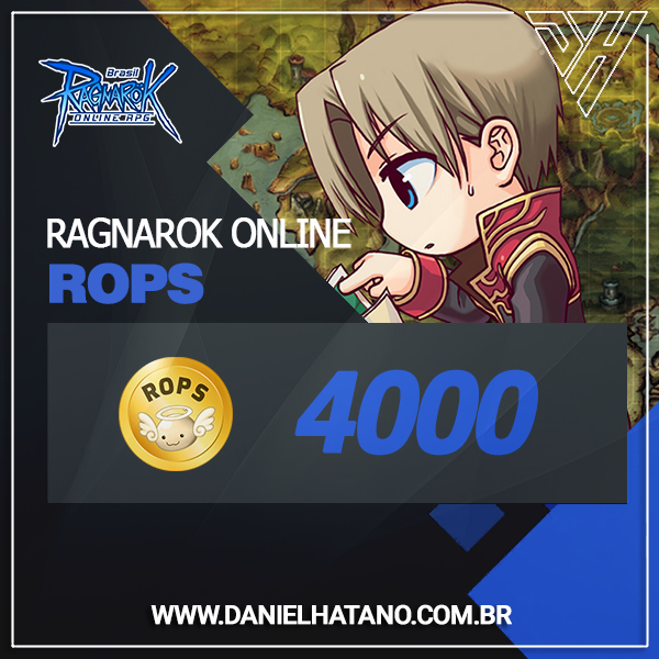 Ragnarok Online - Pacote de 4.000 ROPS