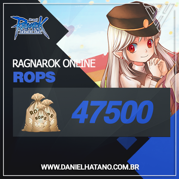Ragnarok Online - Pacote de 47.500 ROPS