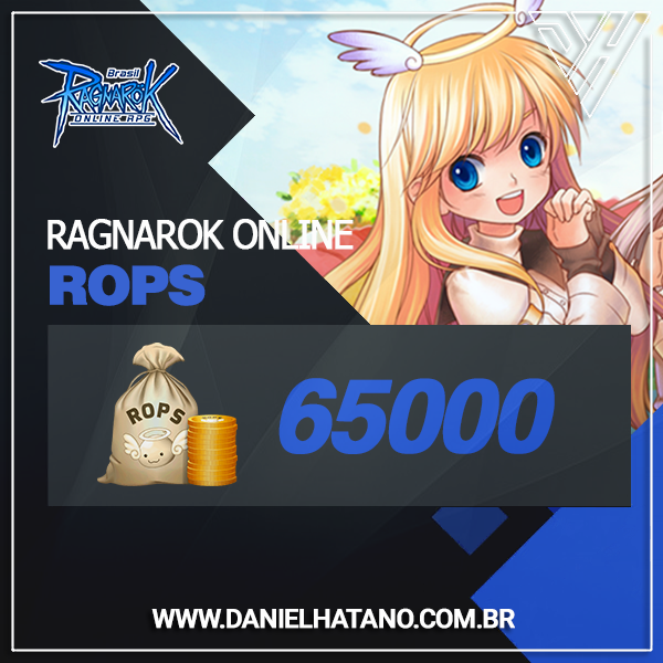 Ragnarok Online - Pacote de 65.000 ROPS