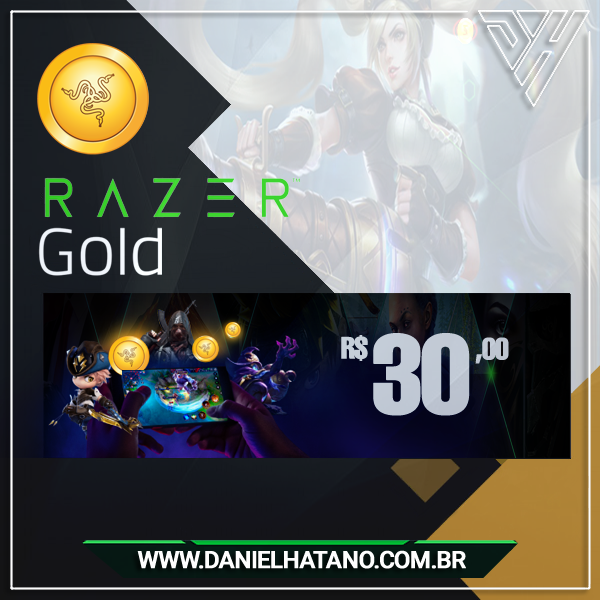 Razer Gold BR - R$ 30 Reais