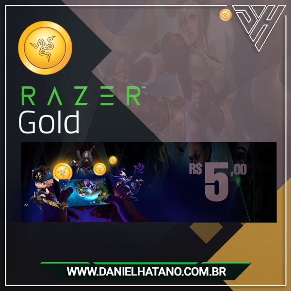 Razer Gold BR - R$ 5 Reais