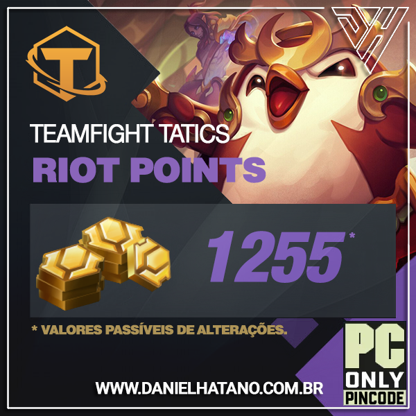 Teamfight Tactics - 1.255 Riot Points