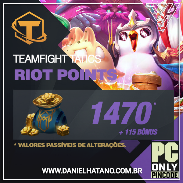 Teamfight Tactics - 1.470 Riot Points