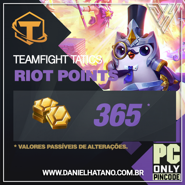 Teamfight Tactics - 365 Riot Points