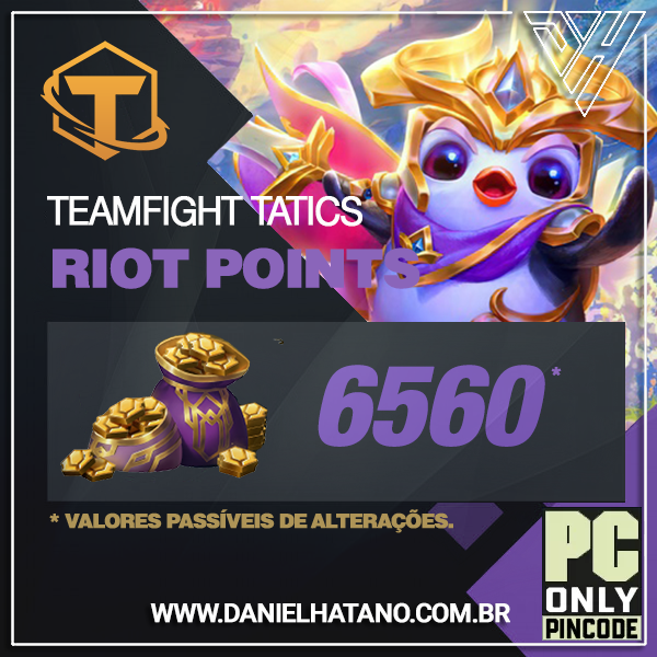 Teamfight Tactics - 6.560 Riot Points