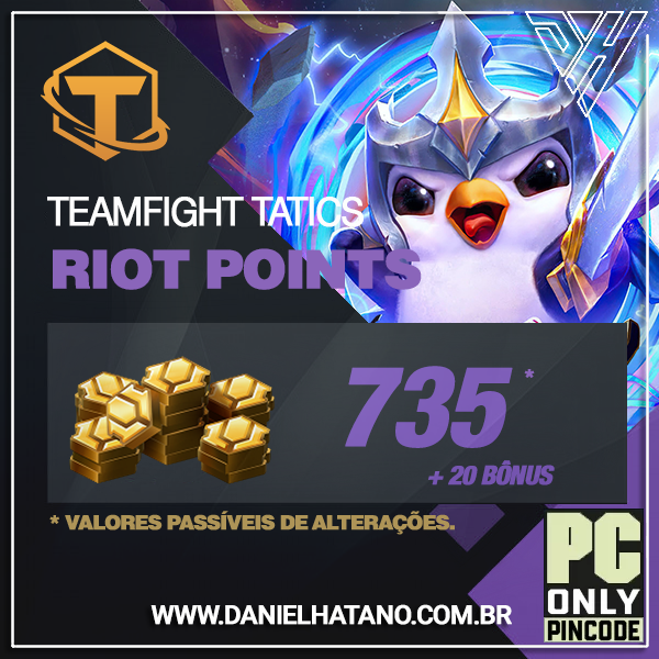 Teamfight Tactics - 735 Riot Points