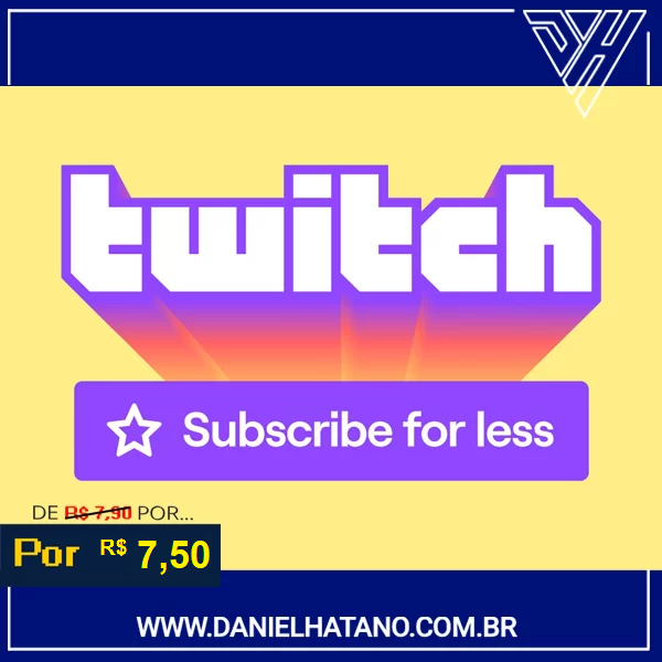 Twitch  - Subscription - 1 Mês