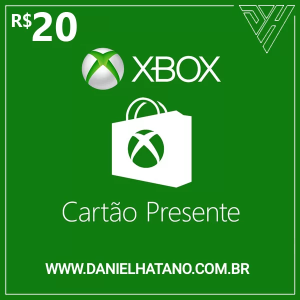 R$20 Xbox Store - Cartão-Presente Digital - [Exclusivo Brasil]